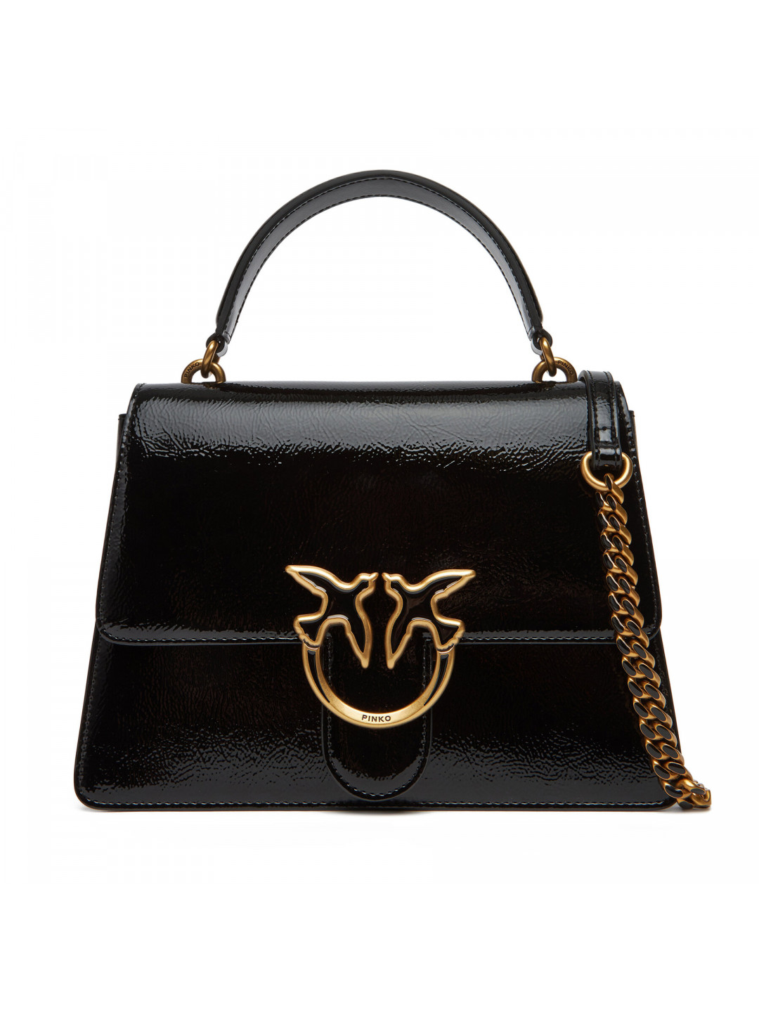 Kabelka PINKO Love One Top Handle Classic Light PE 25 PLTT 100066 A1UV Černá